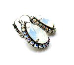 Earrings By Mariana Woman Glitzy AB and White Opal Swarovski Crystals - Image 2