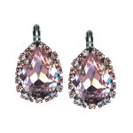 Mariana Earrings Lovely Light Rose Austrian Crystals Breast Cancer Awareness Icons Coll. - Image 2