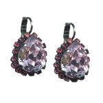 Mariana Earrings Sassy Light Rose Austrian Crystals My Treasures Coll. - Image 2