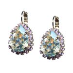 Mariana Earrings Adorable Moonlight & Violet Austrian Crystals My Treasures Coll.