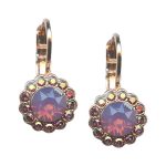 Mariana Earrings Fabulous Cyclamen Opal & AB Austrian Crystals My Treasures Coll. - Image 3