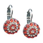 Mariana Earrings Sophisticated Hyacinth & Clear Austrian Crystals My Treasures Coll.