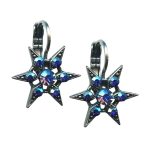 Mariana Earrings Shimmering Star Lt Sapphire AB Austrian Crystals My Treasures Coll. - Image 3