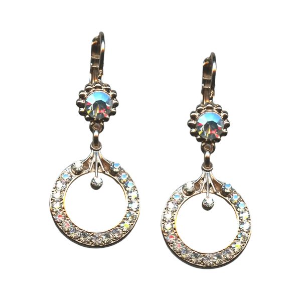 Mariana Earrings Shimmering Moonlight Austrian Crystals My Treasures Coll.