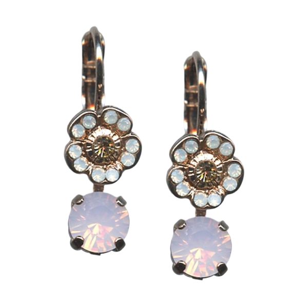 Mariana Earrings Lovely Opals & Silk Austrian Crystals Afternoon Delight Songbook Coll.