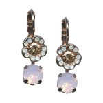 Mariana Earrings Lovely Opals & Silk Austrian Crystals Afternoon Delight Songbook Coll. - Image 2