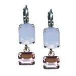 Mariana Earrings Charming Rose Opal & Vintage Rose Austrian Crystals Smashing Pink Ambrosia Coll. - Image 3