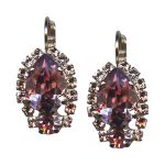 Earrings By Mariana Woman Elegant Vintage Rose Swarovski Crystals - Image 3