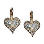 Mariana Earrings Adorable Clear, AB & Cream Pearl Austrian Crystals My Treasures Coll.