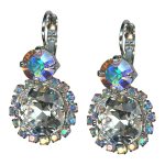 Mariana Earrings Shimmering AB & Clear Austrian Crystals My Treasures Coll. - Image 3