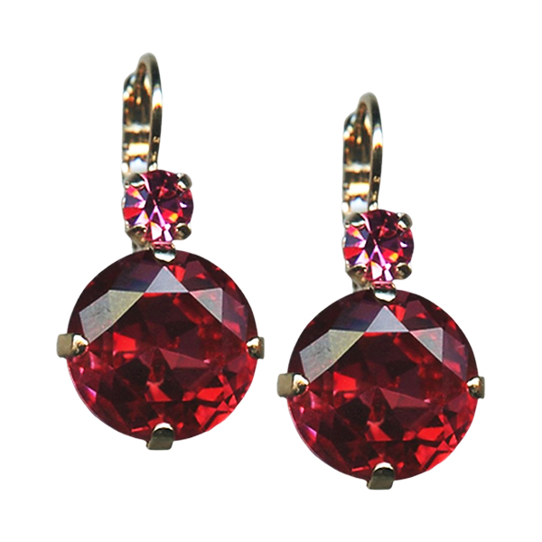 Mariana Earrings Charming Rose Austrian Crystals My Treasures Coll.