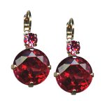 Mariana Earrings Charming Rose Austrian Crystals My Treasures Coll. - Image 2
