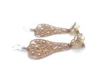 Mariana Earrings Finely Detailed Clear & AB Austrian Crystals Sweet Summer Coll. - Image 2