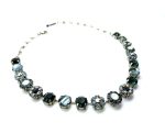 Necklace By Mariana Woman Lovely Montana Blue and Opal Swarovski Crystals - Image 2