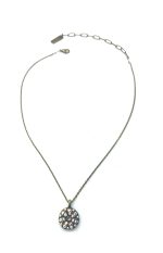 Mariana Necklace Pendant Shimmering AB, Clear, & White Pearls Austrian Crystals My Treasures Coll. - Image 3