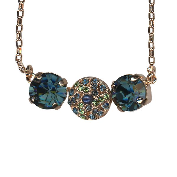 Necklace Pendant By Mariana Joy Of Life Coll Beautiful Violet and Opal Swarovski Crystals