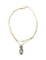 Necklace Pendant By Mariana Woman Stunning Moonlight Swarovski Crystals - Image 3