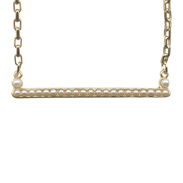 Mariana Necklace Pendant Elegant Cream Pearl Austrian Crystals My Treasures Coll.
