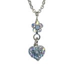 Mariana Necklace Pendant Charming Aquamarine, Air Blue Opal, & AB Austrian Crystals Caribbean Life Coll. - Image 2