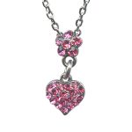 Mariana Necklace Pendant Stunning Rose Austrian Crystals My Treasures Coll. - Image 2