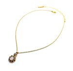 Necklace Pendant By Mariana Woman Adorable Clear and Cream Pearl Swarovski Crystals - Image 2