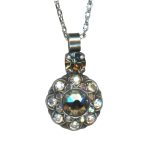 Mariana Necklace Pendant Elegance Clear & Black Diamond Austrian Crystals 2019 Special Edition - Image 3
