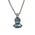 Mariana Necklace Pendant Gorgeous Sun Kissed Plum Austrian Crystals My Treasures Coll. - Image 2