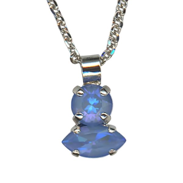 Mariana Necklace Pendant Alluring Sun Kissed Ocean Austrian Crystals My Treasures Coll.