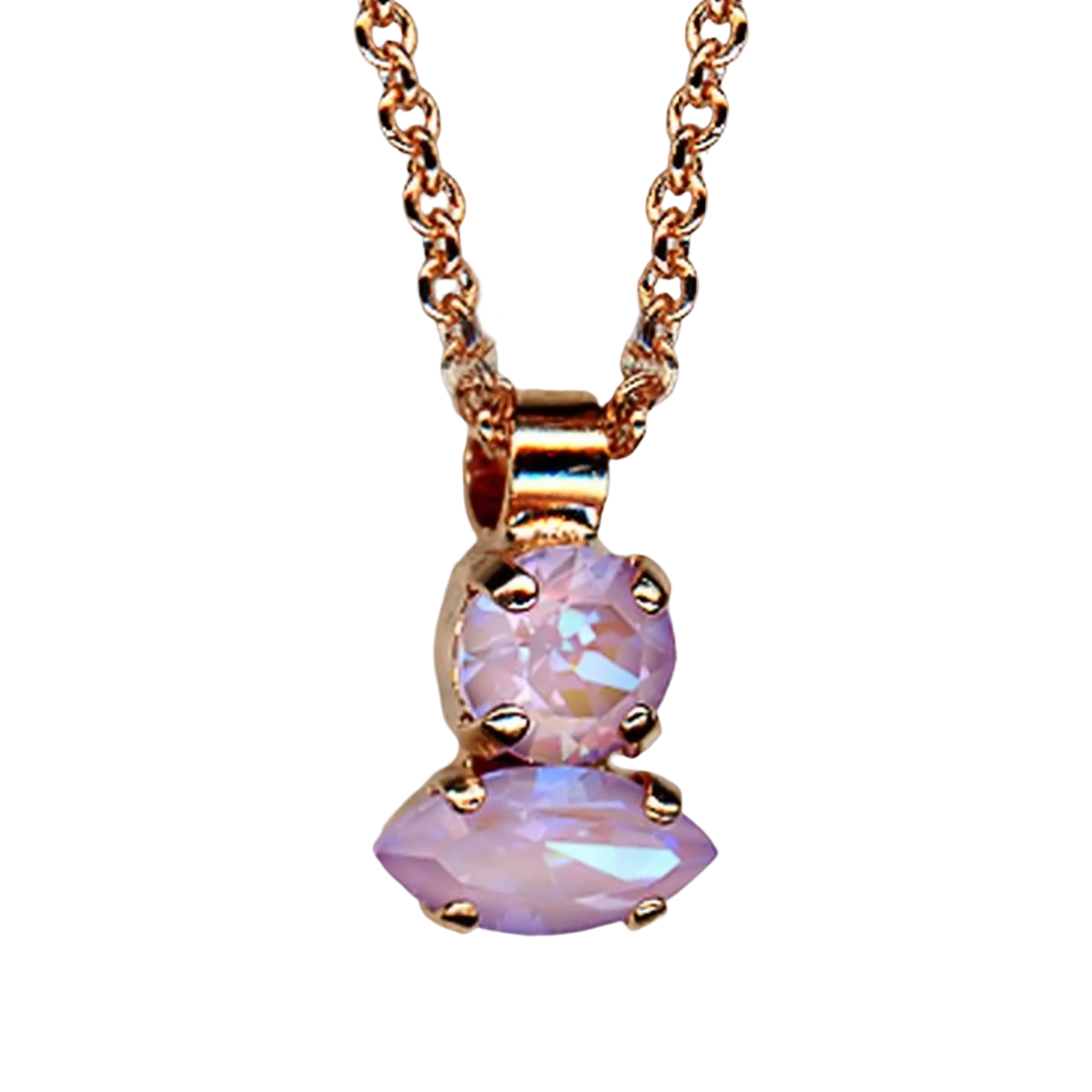 N-5633-144144-RG(1) Mariana Necklace Pendant Lovely Sun Kissed Lavender Cotton Candy The Sweet Life Coll. - Image 1