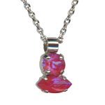 Mariana Necklace Pendant Stunning Sun Kissed Blush Austrian Crystals My Treasures Coll. - Image 3
