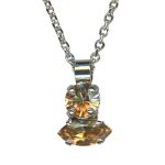 Mariana Necklace Pendant Exquisite Golden Shadow Austrian Crystals My Treasures Coll. - Image 3