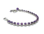 Bracelet By Mariana Woman Adorable Amethyst Mineral-RO - Image 3