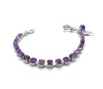 Bracelet By Mariana Woman Adorable Amethyst Mineral-RO