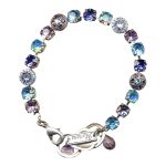 Mariana Bracelet Classy Violet, Vitrail Lt, Aquamarine, & Tanzanite Austrian Crystals My Treasures Coll. - Image 3