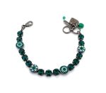Bracelet By Mariana My Treasures Coll. Luscious Emerald Austrian Crystals - Image 2