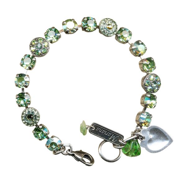 Mariana Bracelet Glamorous Peridot Austrian Crystals My Treasures Coll.