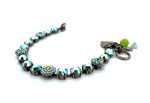 Bracelet By Mariana My Treasures Coll. Sophisticated Peridot AB Austrian Crystals - Image 3