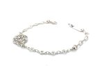 Bracelet By Mariana Woman Guardian Angel Floral Clear Swarovski Crystals - Image 3