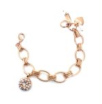 Bracelet By Mariana Woman Shimmering Floral Clear and AB Swarovski Crystals - Image 2