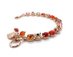 Bracelet By Mariana Once Upon A Mariana Coll. Sassy Hyacinth and  Siam Swarovski Crystals - Image 3