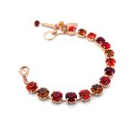 Bracelet By Mariana Woman Luxurious Hyacinth, Topaz and Siam Swarovski Crystals - Image 3