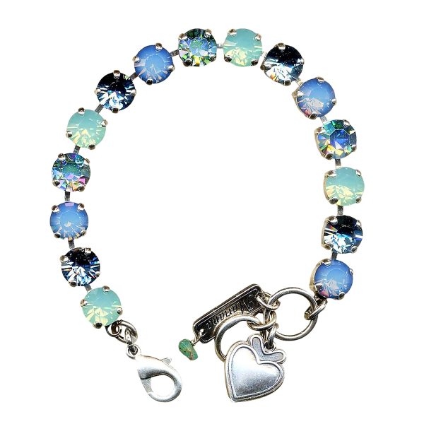 Mariana Bracelet Classy Sapphire, Vitrail Light, Pacific Opal, & Sun Kissed Ocean Austrian Crystals Cocktail Hour Coll.