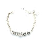 Bracelet By Mariana My Treasures Coll. Charming Floral Clear Swarovski Crystals - Image 2