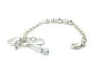 Bracelet By Mariana My Treasures Coll. Charming Floral Clear Swarovski Crystals - Image 3