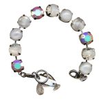 Mariana Bracelet Shimmering AB & White Opal Austrian Crystals My Treasures Coll. - Image 2
