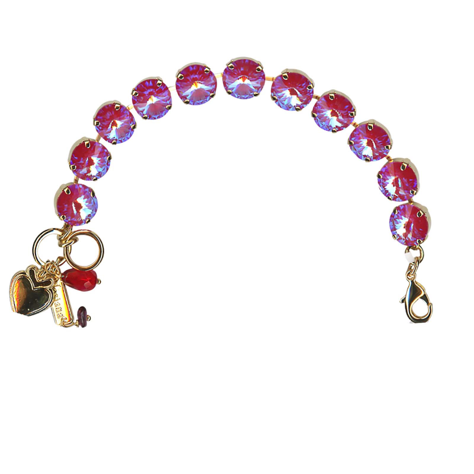 B-4474R-168168-YG (1) Mariana Bracelet Chic Sun Kissed Blush Austrian Crystals My Treasures Coll. - Image 1