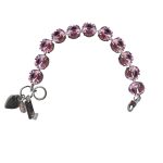 Bracelet By Mariana Lovely Light Rose Swarovski Crystals - Image 2