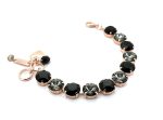 Bracelet By Mariana Glamorous Jet and Black Diamond Swarovski Crystals - Image 2