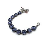 Bracelet By Mariana Woman Sophisticated Tanzanite Swarovski Crystals