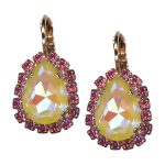 Mariana Earrings Sassy Sun Kissed Sunshine & Rose Austrian Crystals My Treasures Coll. - Image 3